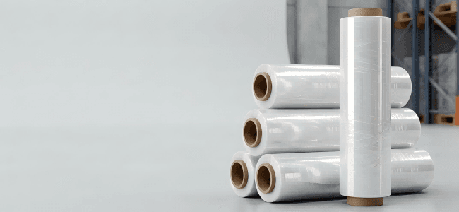 Stretch film product range for industrial packaging