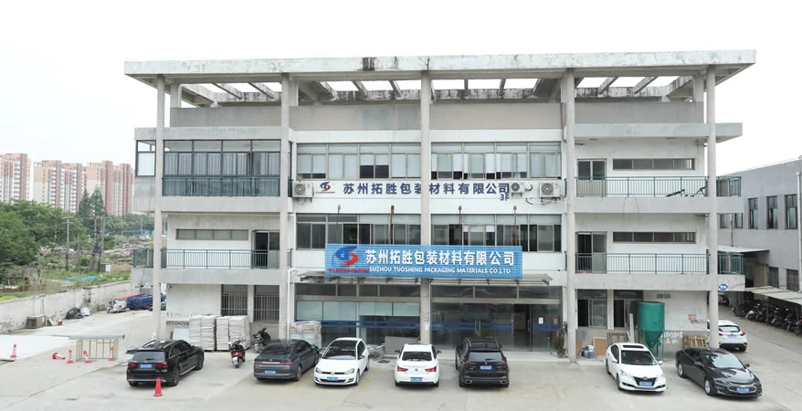 Tuosheng Packaging stretch film manufacturing facility in Suzhou, China