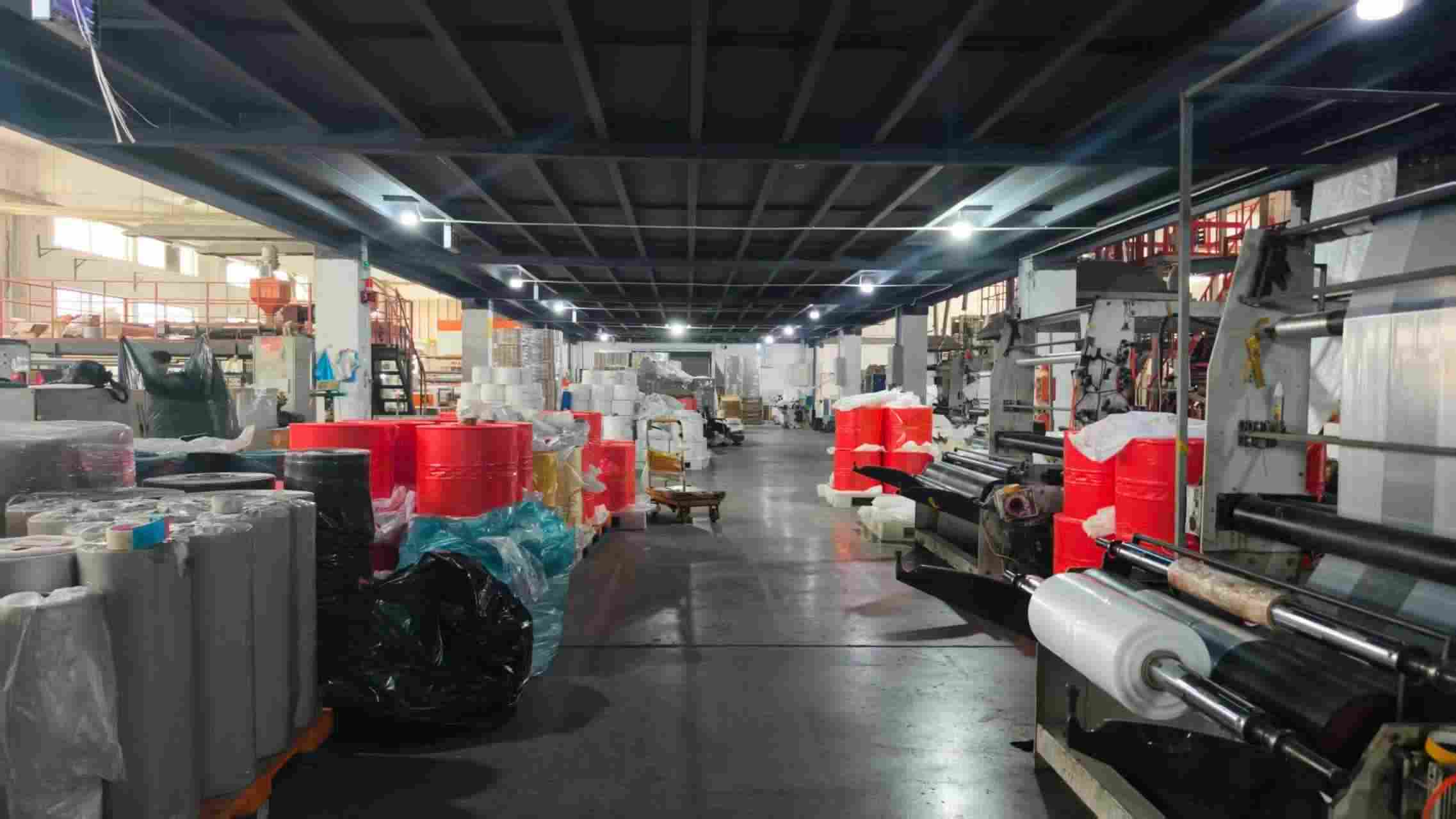 Tuosheng stretch film production facility in Suzhou China